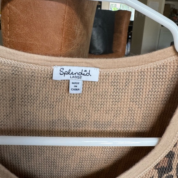 Splendid cheetah print thermal - Picture 2 of 6